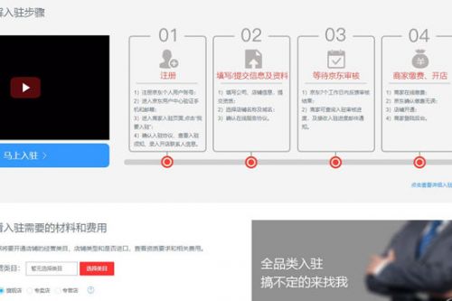 怎么在京东网上开店