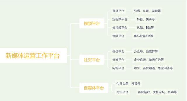 新媒体平台有哪些