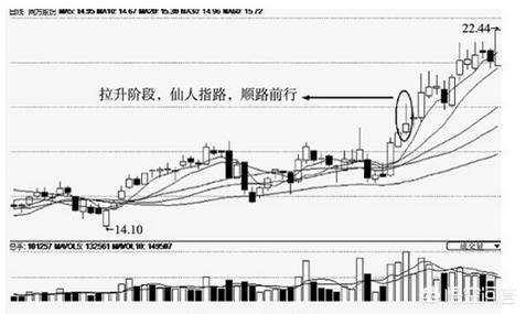 仙人指路k线图解