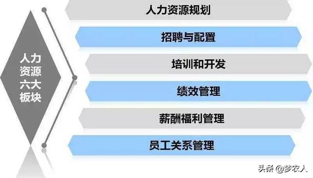 人事有几大模块