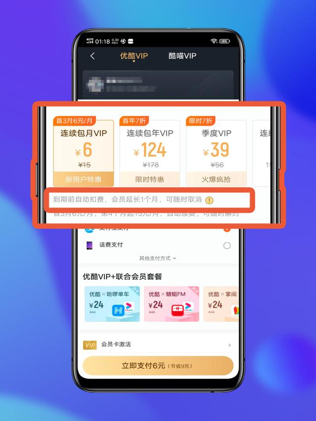app自动续费怎么关闭