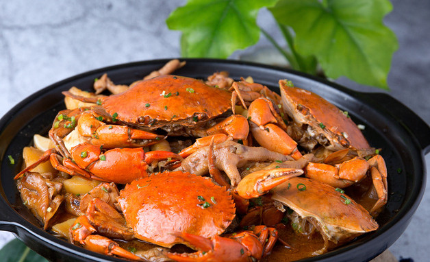 砂锅肉蟹煲螃蟹